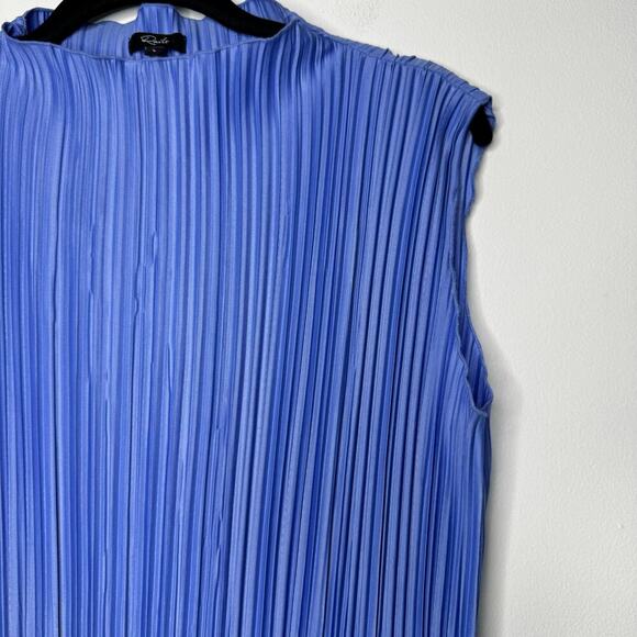 Rails Wakely Striped Sleeveless Midi Dress In Jewel Periwinkle Size Large - Picture 5 of 10